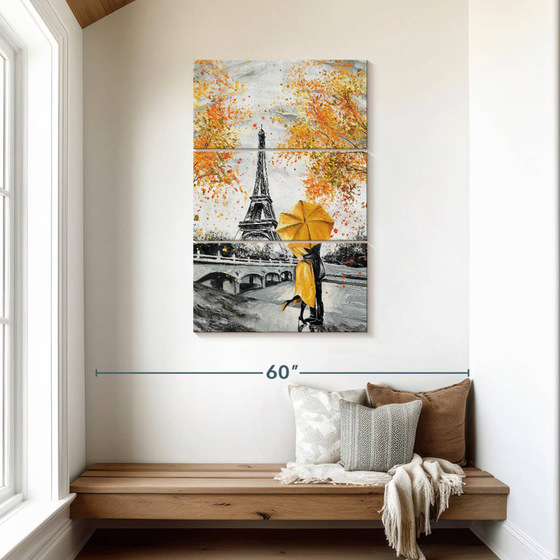 Hardie Paris en automne pop, H 45 po x l 28 po