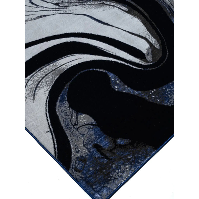 Geometric Area Rug, Rectangle 80 x 150 cm