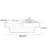 Square solid wood creative premium tea table-106744296