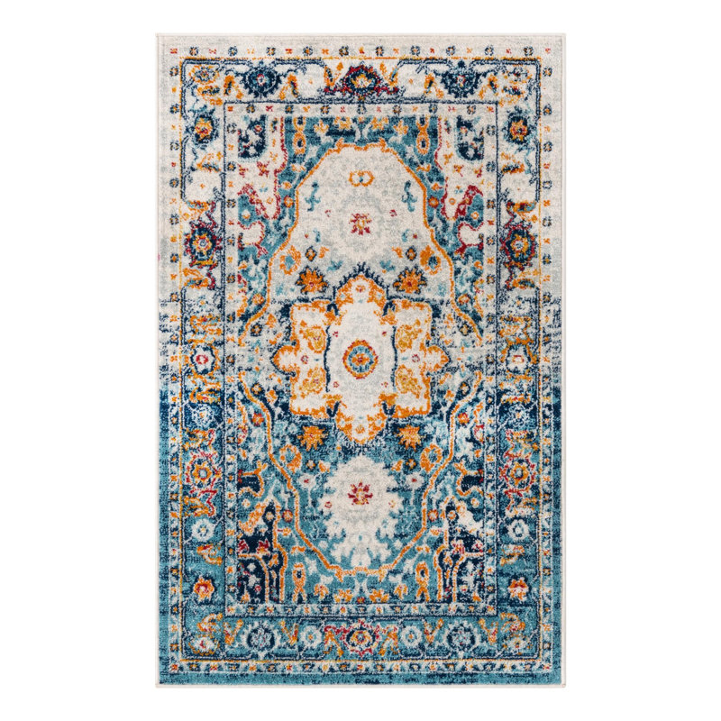 Hageman Oriental Indoor Rug, Rectangle 2' x 3'