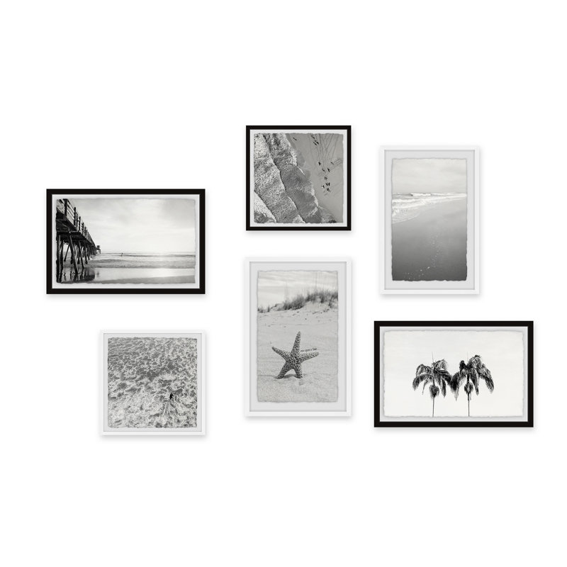 Hexaptych de côte chromatique