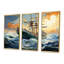 The Pirate Boat Odyssey's Voyage II - Classics, art mural-1803834144-1803834151