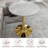 Marble-Top Round Side Table With Tapered Pedestal Base (Table Only)-1437690492