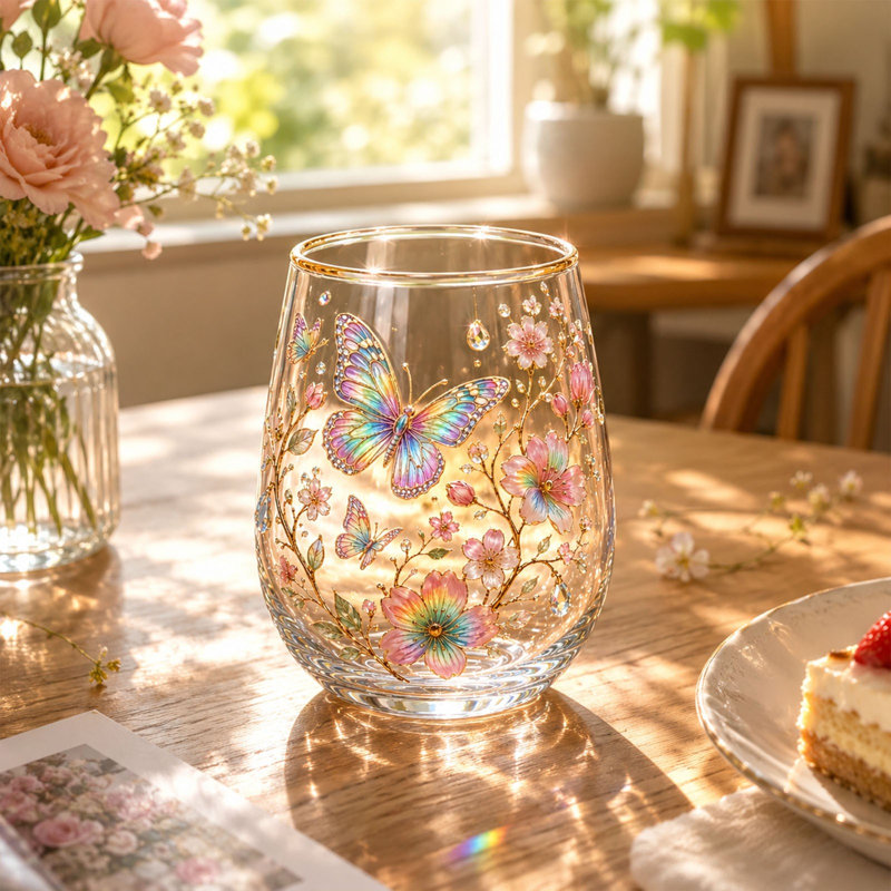 Tasse en verre Garden Morning