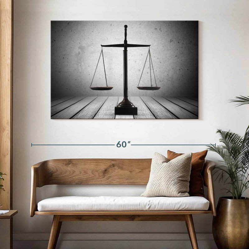 Échelle de justice équilibrée Alcaraz, H 32 po x l 48 po