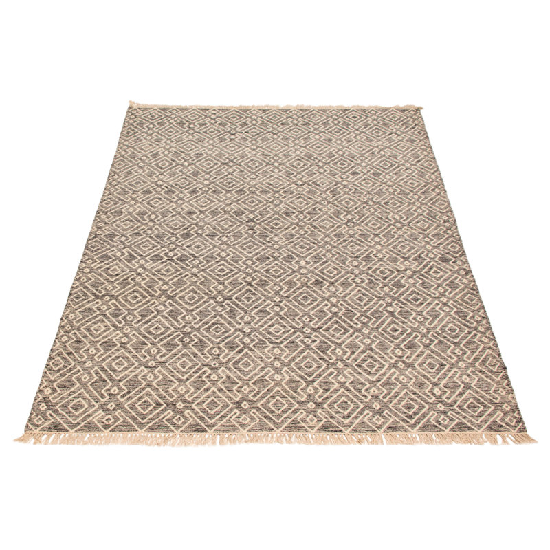 Marrakech Grey Kilim 5'6" x 7'10"