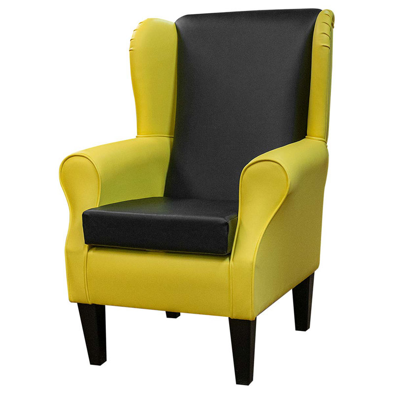 74cm Wide Tufted Wingback Chair