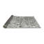 Tapis noir / gris en laine Abstract-1186202489