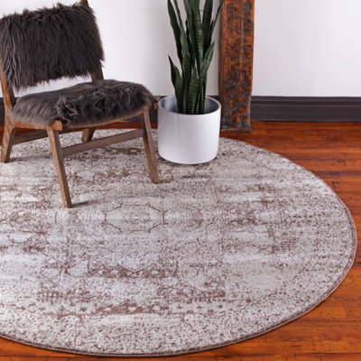 Tapis oriental brun clair Varonique