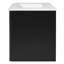 Ensemble de meuble-lavabo mural moderne flottant 30 po avec lavabo en céramique lustré, tiroir en U à fermeture en douceur, bords arrondis de sécurité et boutons ovales-129764412