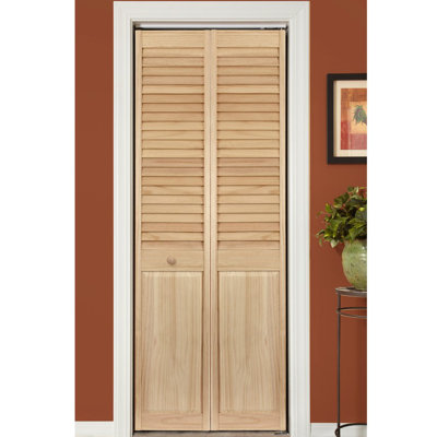 Louvred Wood Radiata Bi-Fold Doors