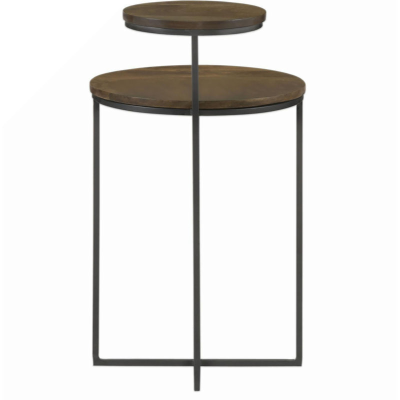 Table basse moderne à 2 niveaux
