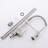 Kitchen Faucet With Pull Down , Brushed Nickel, Single Handle Lever, 360 Rotatable Wedge Handle, Degree Spout For Sinks