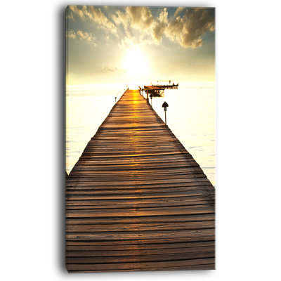 Grand boardwalk, reproduction de photo sur toile tendue, reproduction de photo sur toile tendue