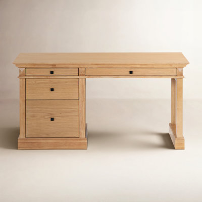 Shorecrest 4 Drawer Wood Desk by Birch Lane