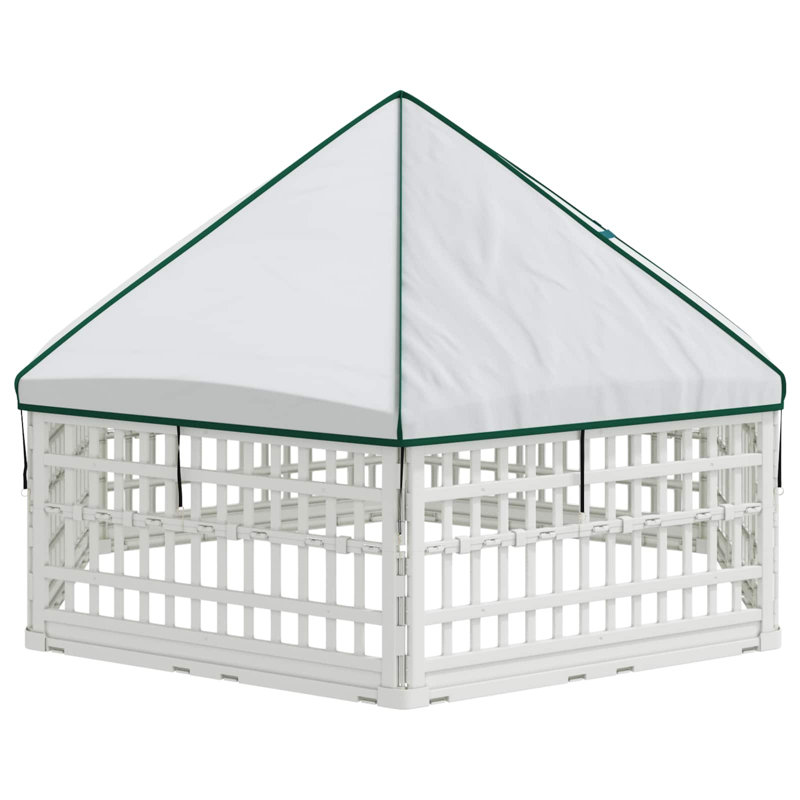 Dog Playpen, 112cm H x 177.5cm W x 154.5cm D