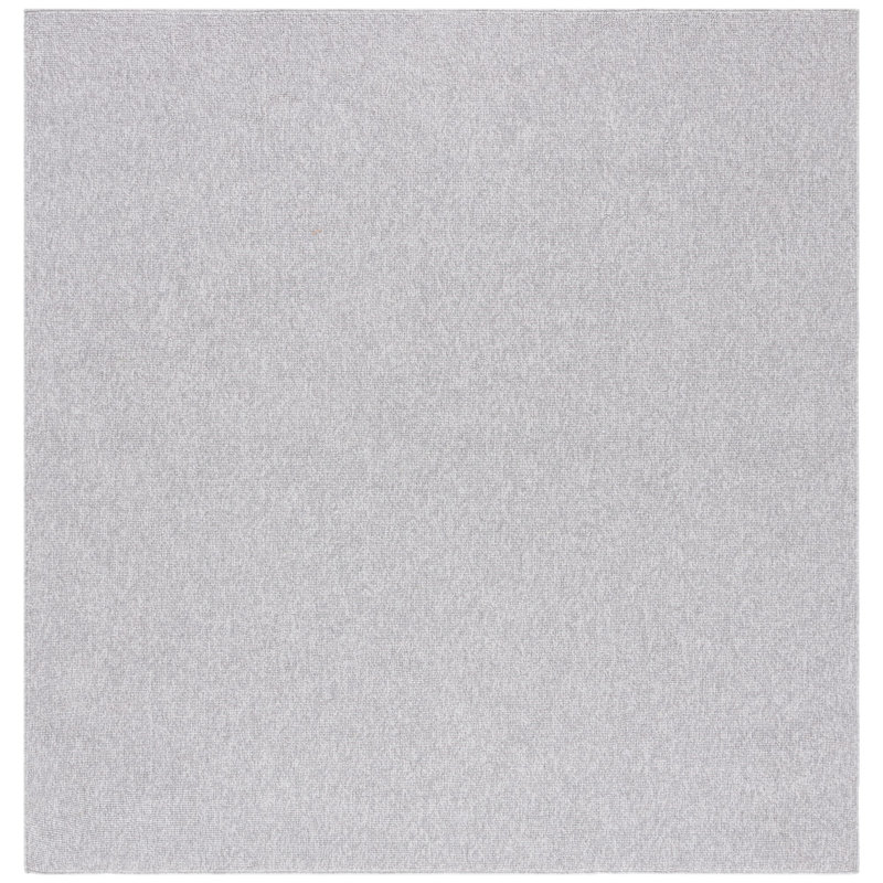 Lino River Performance Solid Color Rug, Round 6'7"
