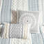 Ensemble de housse de couette en coton avec chenille-126520840-126520841