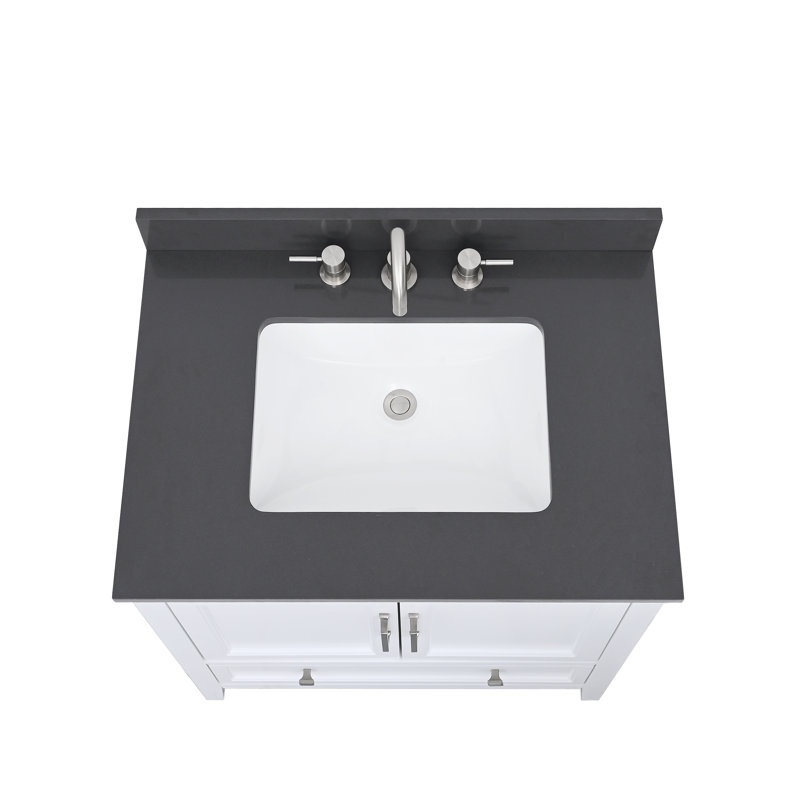 31'' W Single Vanity Top, Ural Gray