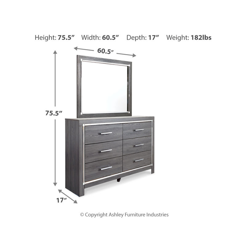 Commode et miroir Lodanna