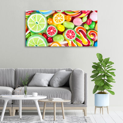 Colourful Candies - Wrapped Canvas Print