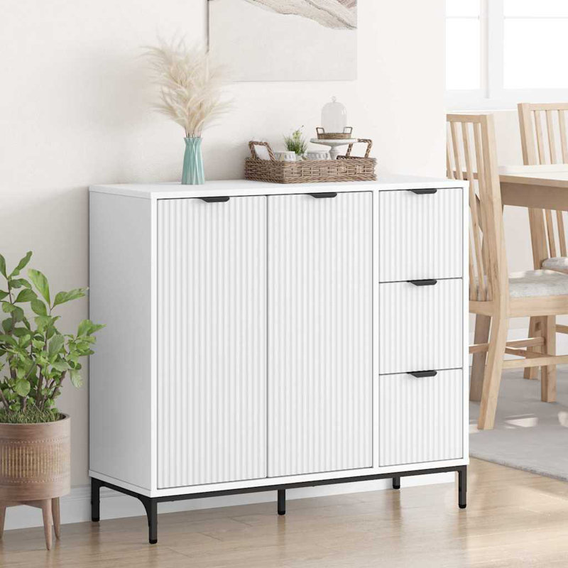 89.5cm Sideboard, White