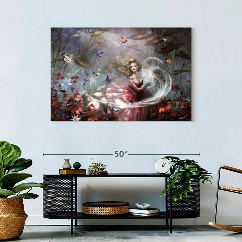 Kelan Make A Wish Fairy, 30" H x 45" W