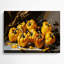 Art mural en métal légumes poivron jaune et brun-825296573