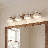 Zurie 4-Light Bathroom Vanity Light In Natural Brass-442852271