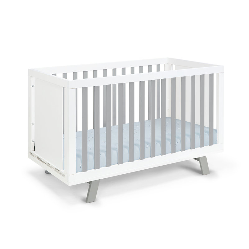 Berceaux de qualité moderne - tranquillité d'esprit et confort, Blanc / Gris