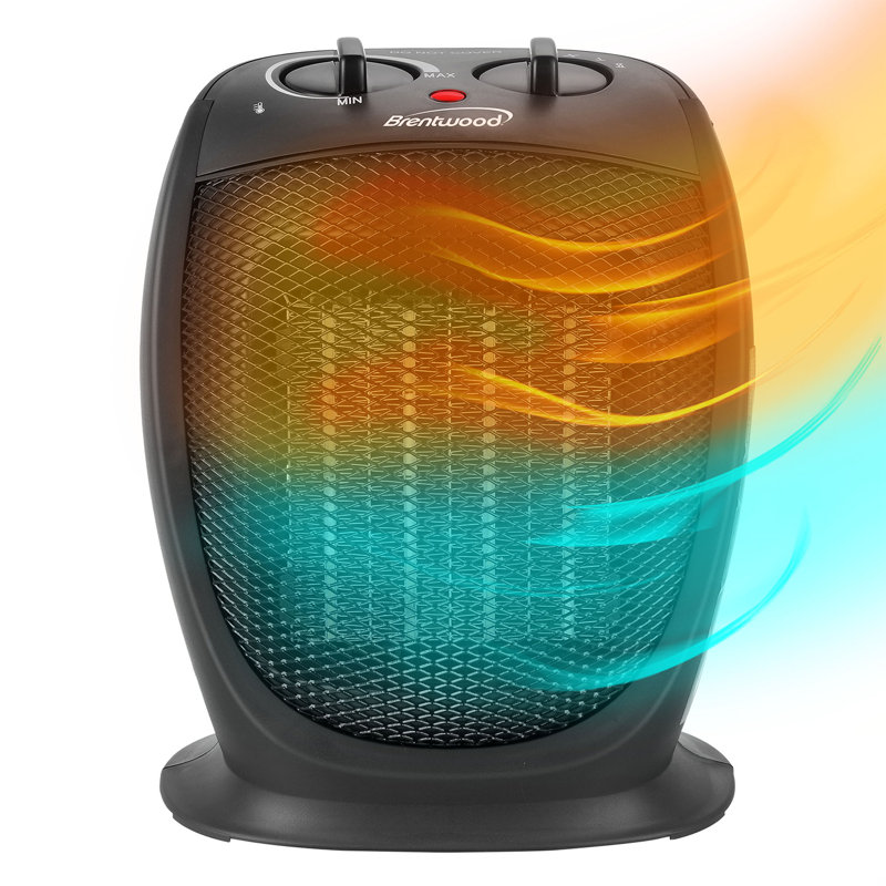 Brentwood 40 Watt 5000 BTU Electric Compact Space Heater