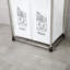 Laundry Sorter With 4 Detachable Bags - 2 Tier, , Store Efficiently Tier Basket Wear , Stable, For Efficient Storage