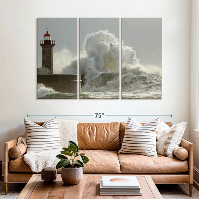 Vagues du phare d'Aletra Felgueiras