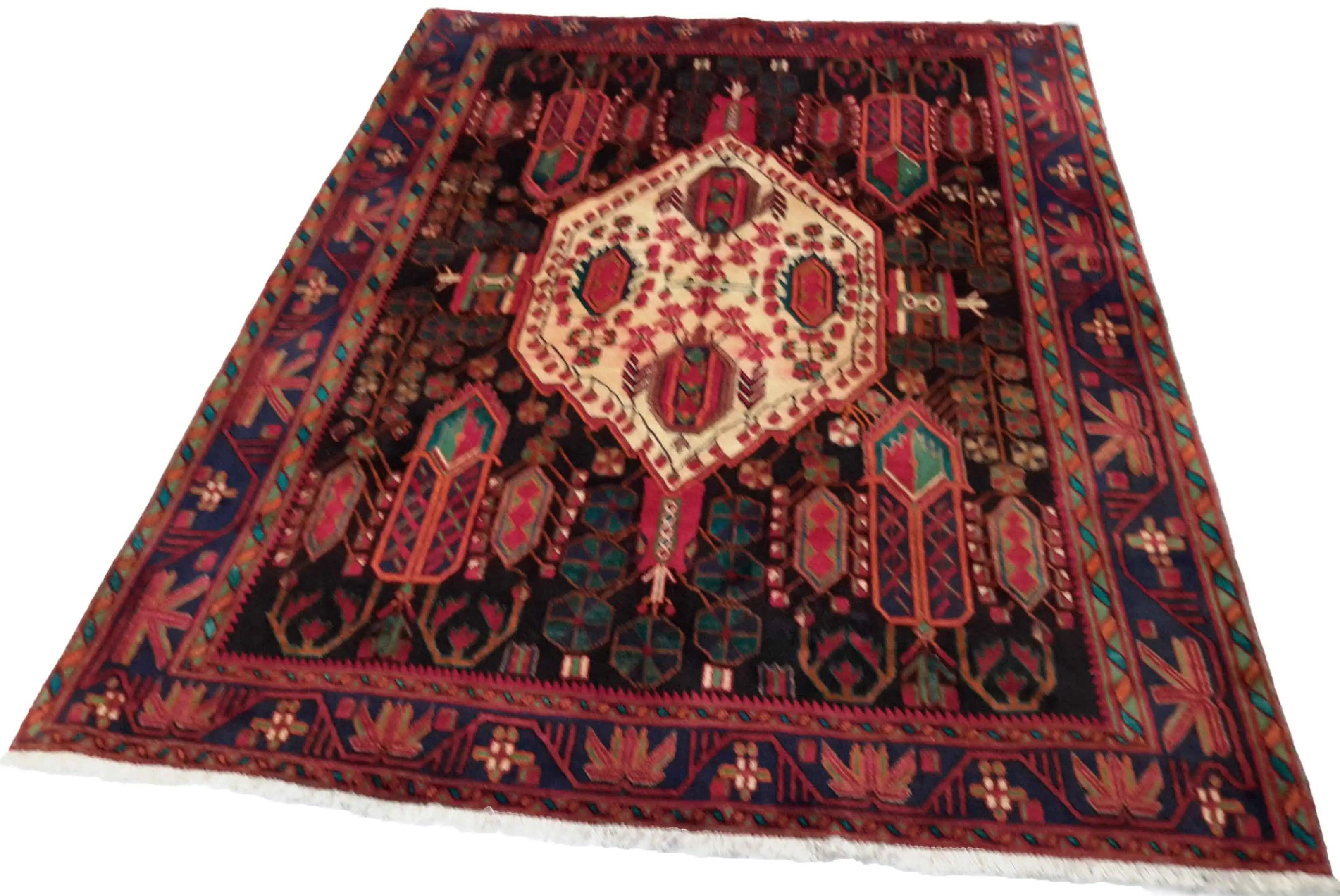Isabelline Oriental Handmade Rectangle 5'10