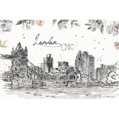 " Skyline Sketches IV " by Anne Tavoletti