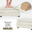 Repose-pieds rembourré en chenille-2047288335