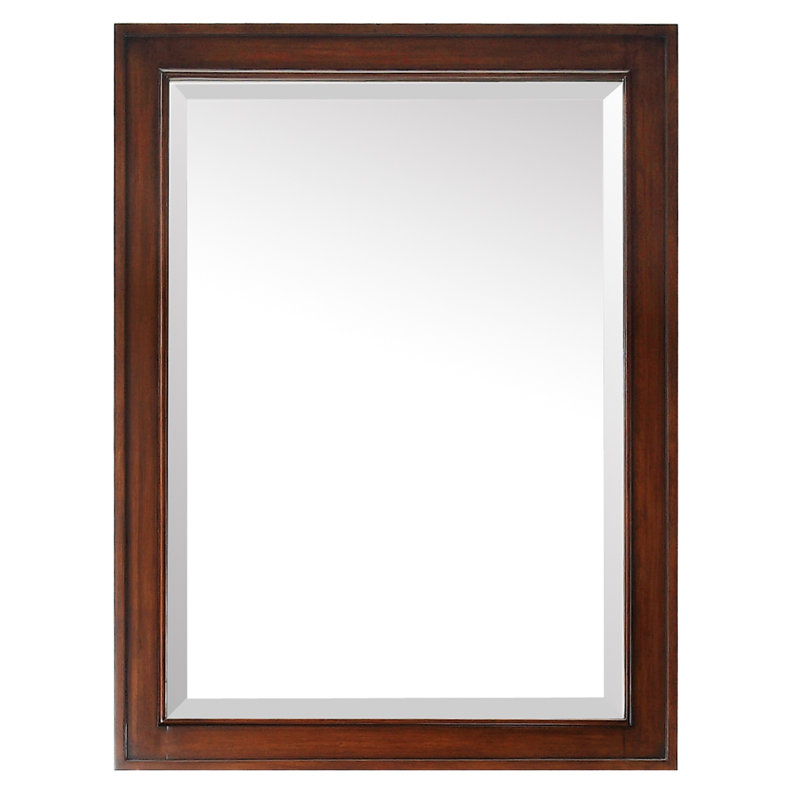 Brentwood Solid Wood Rectangle Mirror, 32" H x 24" W