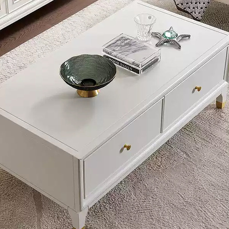 Table basse American, H 17,71 po x L 53,14 po x l 28,34 po