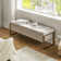 Shanieka 55.3'' W Modern Upholstered Flip Top Storage Bench with Button-Tufted and Metal Foots