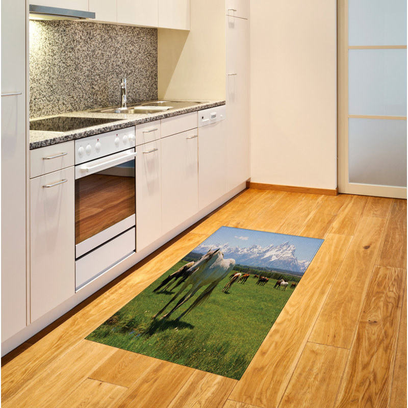 National Parks High Density Long Fiber Poly Threads Decorative Area Rug Carpet, Rectangle 2'7" x 5'