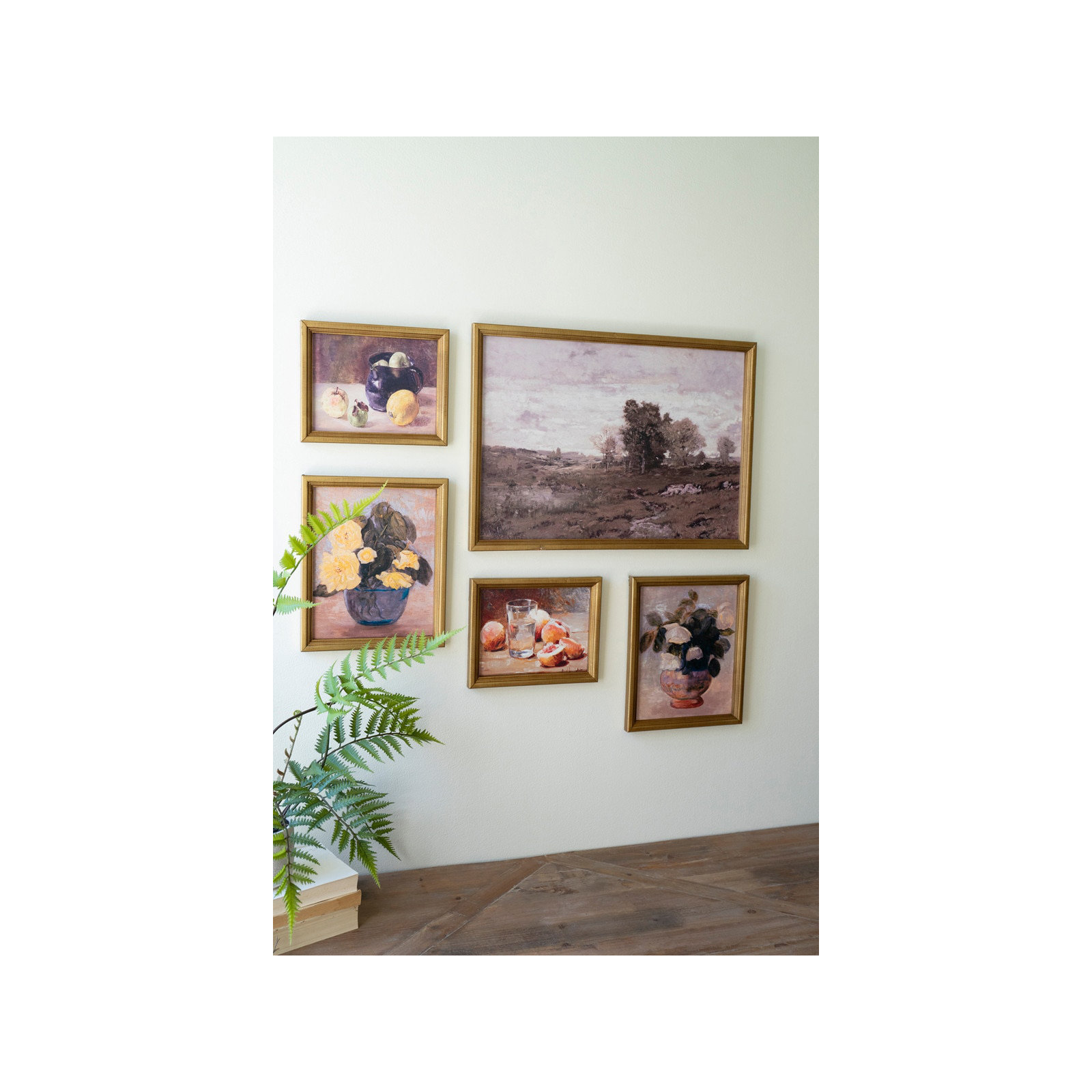 SET OF FIVE FRAMED PRINTS