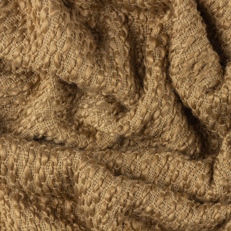 Burkholder Hand Woven Throw Blanket, Olive