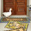 Welcome Periwinkle Entrance Mat-56401943