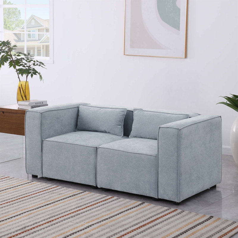 Tissu modulaire en chenille de Sofaish, simple et grand, le siège et le dossier sont très doux