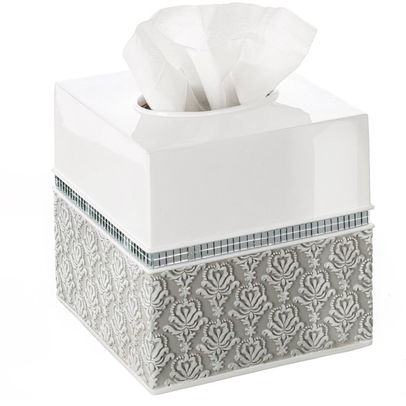 Ensemble d'accessoires de salle de bain 4 pièces Mirror Damask