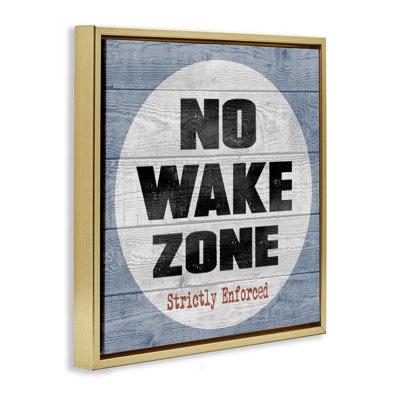 Planches de plage No Wake Zone