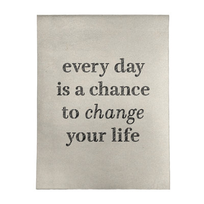 Quotes Chenille Indoor Rug