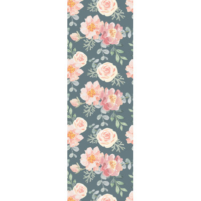 Odeya Peel & Stick Floral Roll