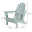 Chaise Adirondack en plastique Truby-932492741