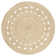 Venessa Natural Fiber Hand Woven Jute Solid Color Rug
